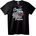 NOONEBRAND Тениска Класическа Кола Лимитирано Издание - 5XL, Black