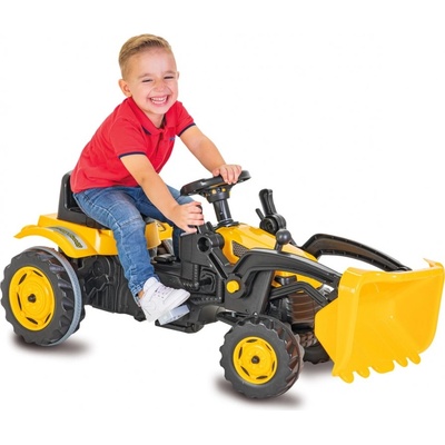 Jamara Šlapací traktor Strong Bull se lžící žlutý
