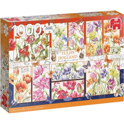 Jumbo Tulipány z Holandska 1000 dílků