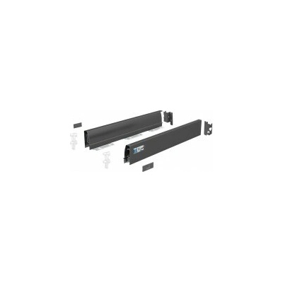 Sada bočníc výšky 54mm, Innotech Atira, antracit 470mm