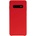 JT BERLIN Steglitz Silicone Case - силиконов калъф за Samsung Galaxy S10 (червен)