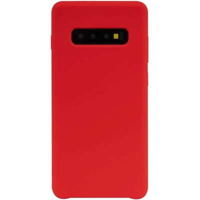 JT BERLIN Steglitz Silicone Case - силиконов калъф за Samsung Galaxy S10 (червен)