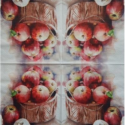 Ti flair obrúsky Jablíčka malovaná 33x33cm