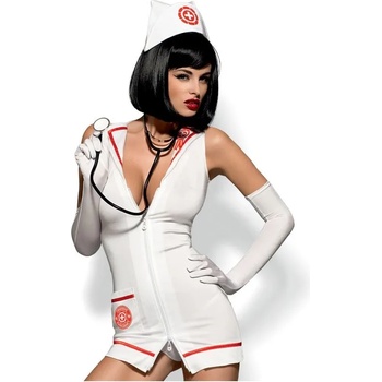 Obsessive - obsessive costumes Бельо obsessive Медицинска сестра със стетоскоп s/m