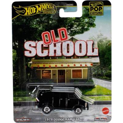 Mattel Hot Wheels PREMIUM POP CULTURE Old School 1979 Dodge Ram Van