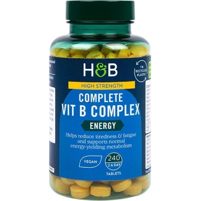 Holland & Barrett High Strength | Complete Vit B Complex [240 Таблетки]
