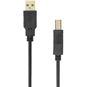 SBOX Кабел sbox, КАБЕЛ usb a мъжки - usb b мъжки 3 м usb-1013/r (usb-1013/r)
