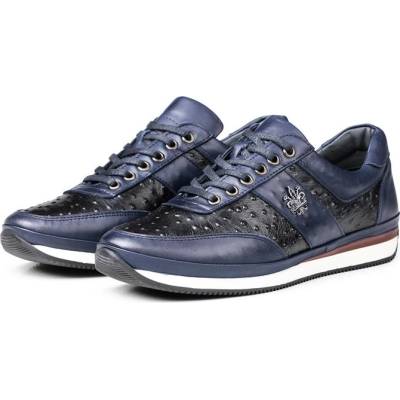 Ducavelli Мъжки обувки от естествена кожа - Тъмносини #311491 (311491_Тъмносин)