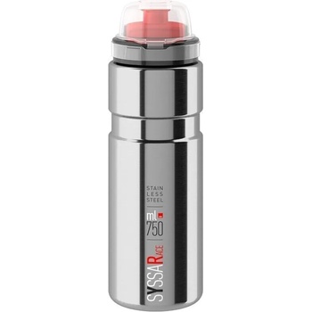 Elite Syssa Race Silver Glossy 750 ml Бутилка за велосипед (0122106)