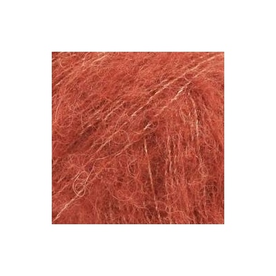 DROPS Brushed Alpaca Silk 24 - rezavá