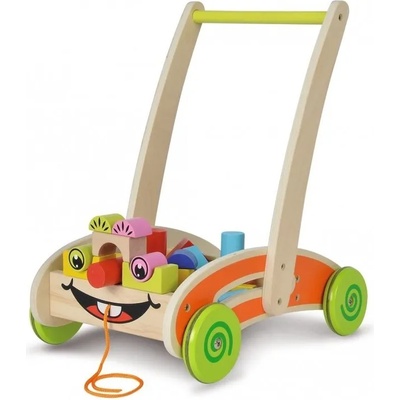 Eichhorn - Дървена количка с блокчета 100001833