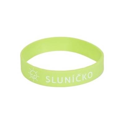 Náramek na Zdravou lahev – Sluníčko zelený