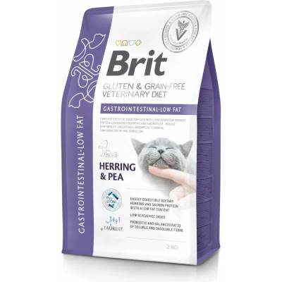 Brit Veterinary Diet Cat GF Gastrointestinal Low fat 2kg