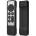 elago R1 Intelli Case - удароустойчив силиконов калъф за Apple TV Siri Remote (2021) (черен)