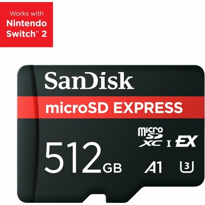 SanDisk MicroSD Express 512GB SDSQXFN-512G-GN4NN