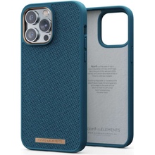 Pouzdro Njord iPhone 14 Pro Max Woven Fabric Case Deep Sea