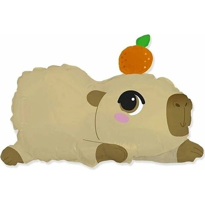 FLEXMETAL Foliový balónek capybara kapibara 60 cm