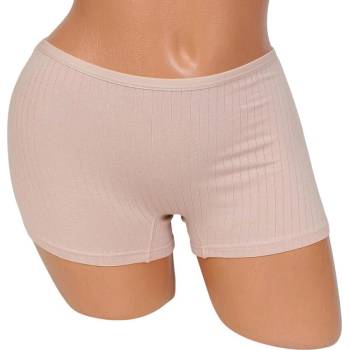 Дамски боксер в цвят лате