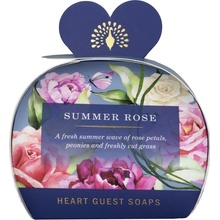 English Soap Company Summer rose Sada tuhých mýdel, 3x20 g