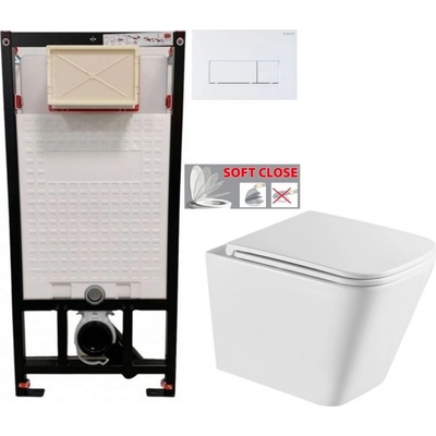 Invena DEANTE s tlačítkem SLIM CST_WC01 A51P FL1