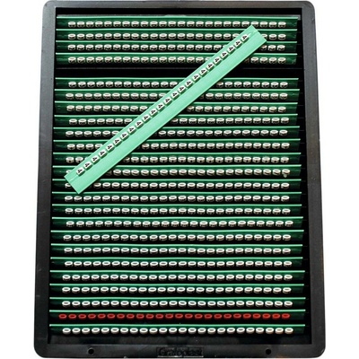 LAPP 83290102 3M TRASP STRIPS 0 WH Označovač kabelů 1200 ks