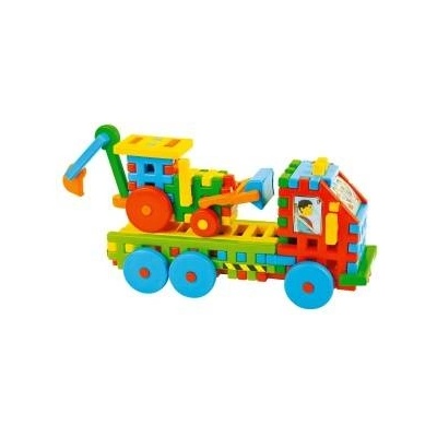 BACZEK Tupiko Building Blocks Weighing machine with excavator