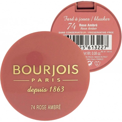 Bourjois Little Round Pot Blush Tvářenka 74 Rose Ambré 2,5 g – Zbozi.Blesk.cz