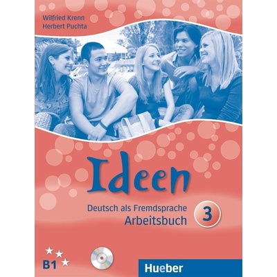 Ideen 3 3. diel pracovného zošita vr. 2 audio CD k PZ D verzia