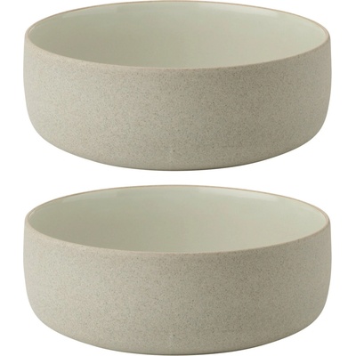 Stelton Jedálenská miska Emma kamenina sivá 13,5 cm 2 ks