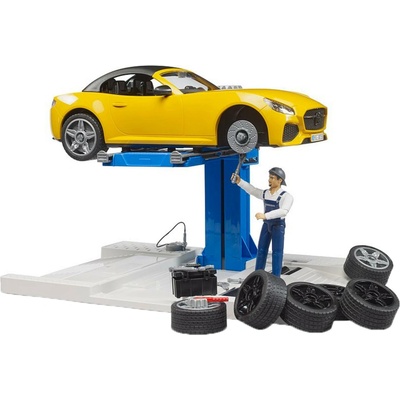 Bruder 62112 Autoservis, autoservis a mechanik