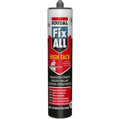 Soudal Fix All High Tack - hибрид-полимерно лепило-уплътнител (5779)