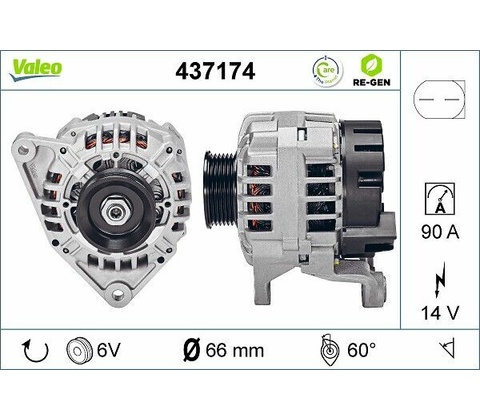 Generátor VALEO 437174