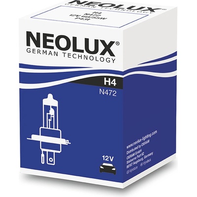 Neolux Blue Light H4 P43t 12V 60/55W N472B
