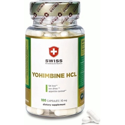 Swiss Pharma Yohimbine HCL 100 kapsúl