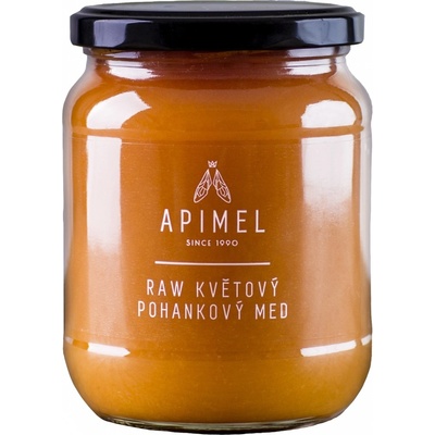 Apimel Raw květový pohankový med 750 g