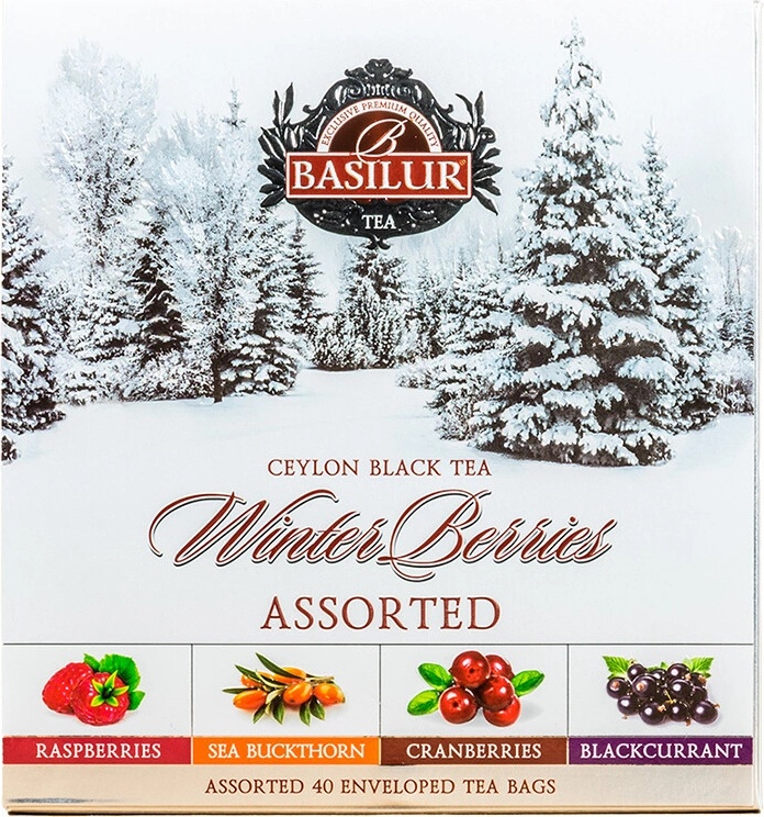 Basilur Winter Berries Assorted 40 ks