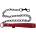 Rouge Leather Lead (Burgundy with Black Accessories Ananconda)