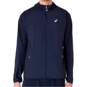 Asics Мъжко яке за бягане Asics Road Packable Jacket Running jacket - Midnight - размер XXL (028-0675-0316)