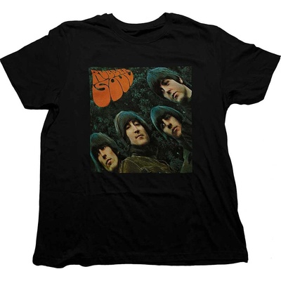 The Beatles tričko Rubber Soul Album Cover čierne