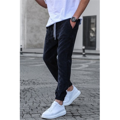 Madmext Мъжки панталон от кадифе 5466 - Черен #330497 (330497_Черно)