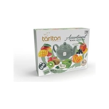 Tarlton Assortment Black & Green Tea 60 x 2 g