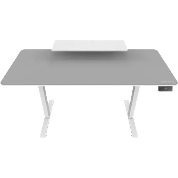 COUGAR COUGAR E-STAR 140 Electrical Gaming Desk, White (CGR-E-STAR140-WHW)