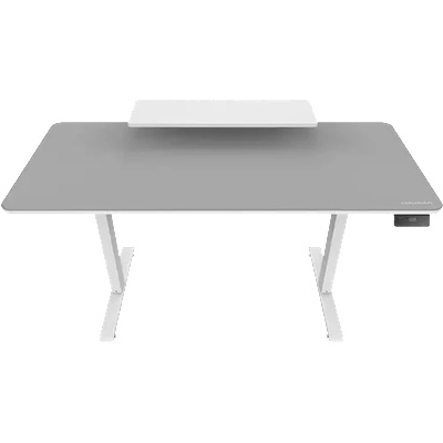 COUGAR COUGAR E-STAR 140 Electrical Gaming Desk, White (CGR-E-STAR140-WHW)