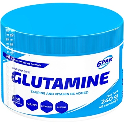 6PAK Nutrition Glutamine Pure [240 грама] Неовкусен