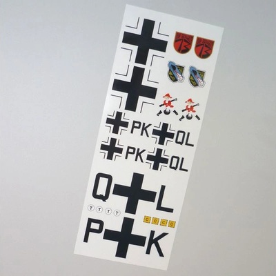 Klima Messerschmitt Me 163 RC samolepky