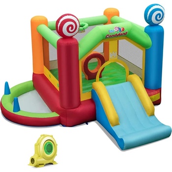 Image 1 of CW Надуваем замък - Candyland, ПОДАРЪК компресор