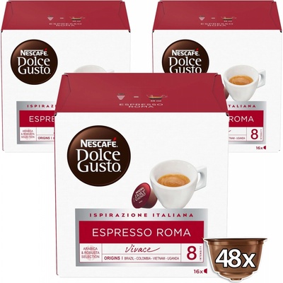 NESCAFÉ Dolce Gusto Espresso Roma 3 x 16 ks