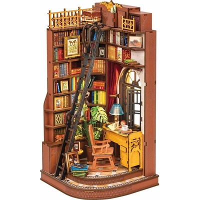 RoboTime 3D skládačka Zarážka na knihy Tichý studijní koutek – Zboží Dáma