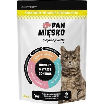 PAN MIĘSKO Urinary & Stress Control Turkey 800 g