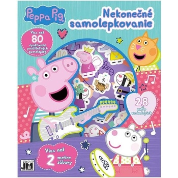 Jiri Models Nekonečné samolepkovanie Prasiatko Peppa Pig